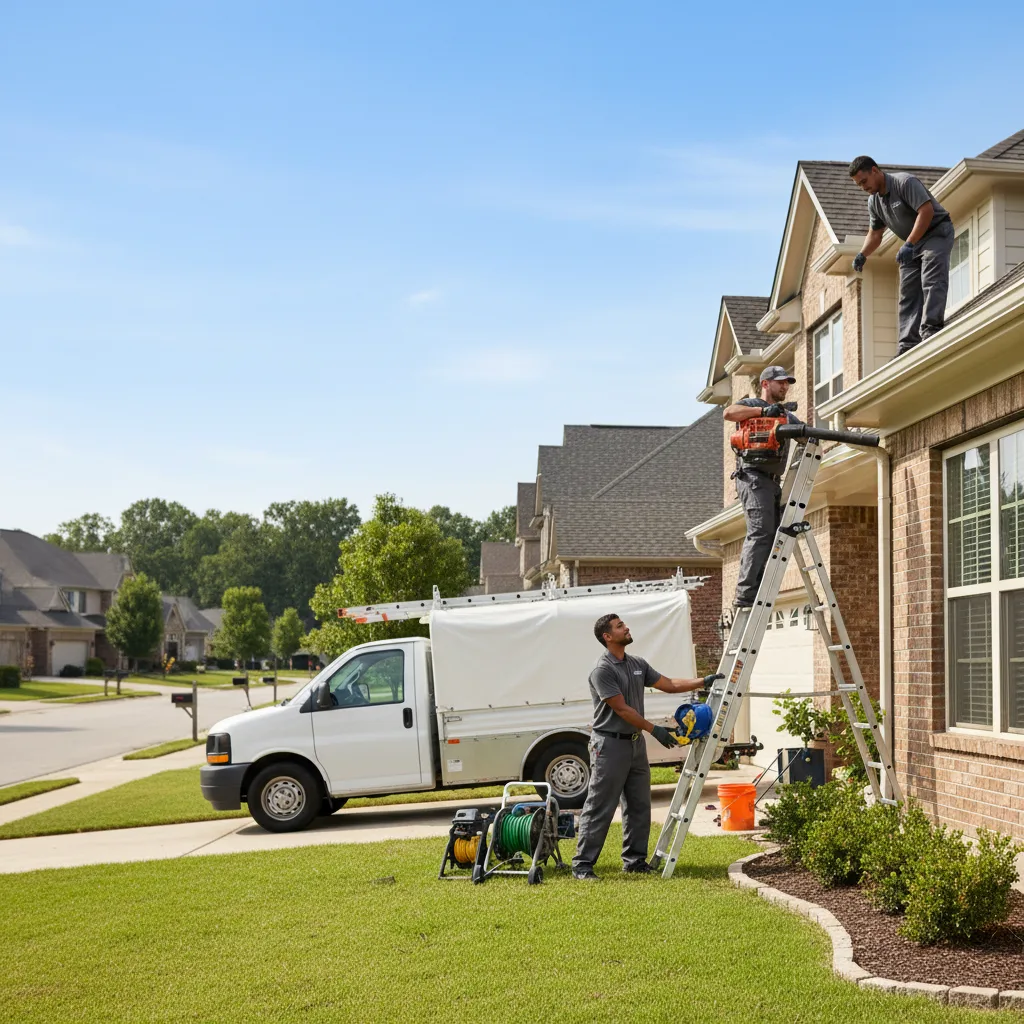 Home Gutter Service in Barksdale Afb, LA near me